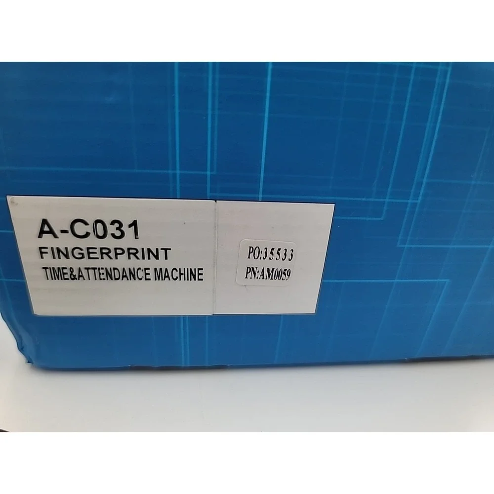 Realand Biometri Time Attendance‎ Clock Fingerprint ID Card Sensor Time Card